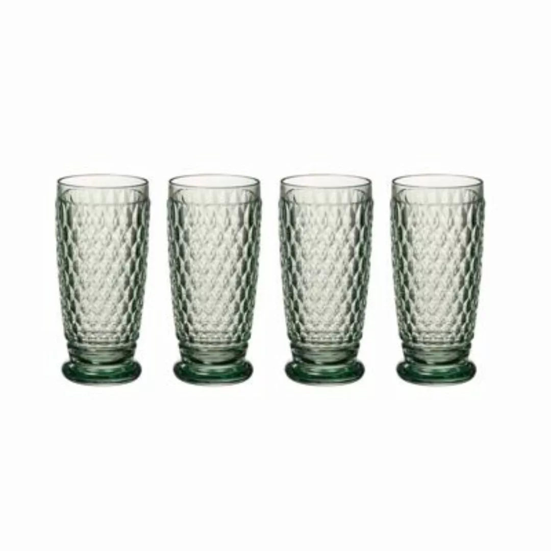 Villeroy & Boch Boston Coloured Longdrinkglas 400 ml grün 4er Set Longdrink günstig online kaufen