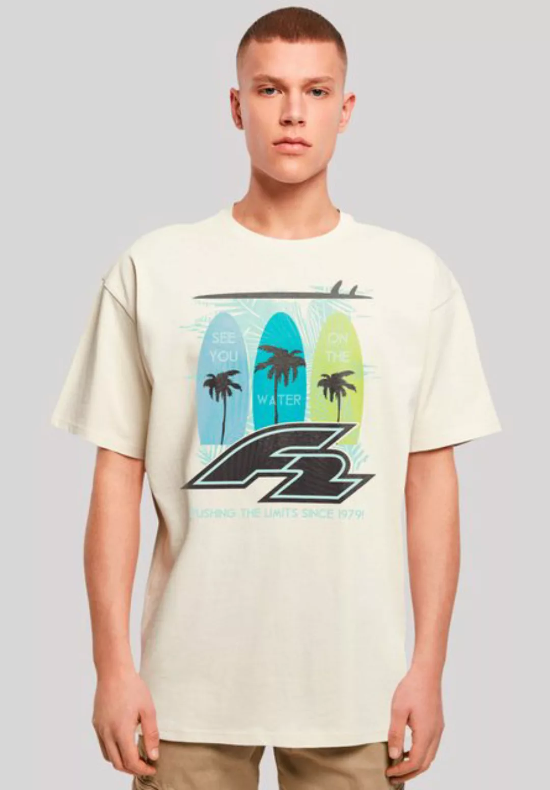 F2 T-Shirt F2 Surboards See You On The Water Sommer, Surfer, Sport günstig online kaufen