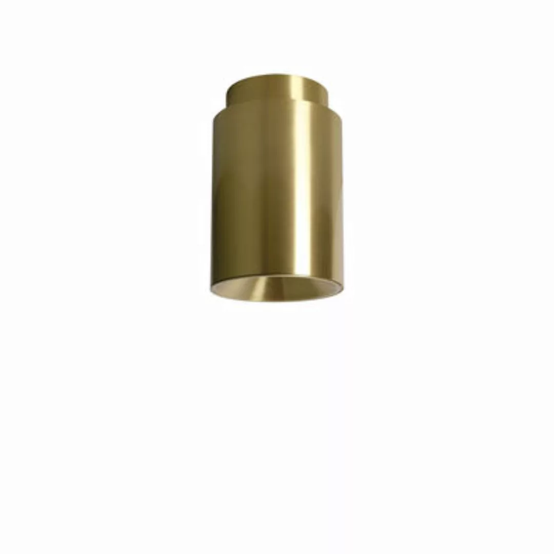 Deckenleuchte Tobo C85 metall gold / Ø 8,5 x H 13 cm - DCW éditions - Gold günstig online kaufen
