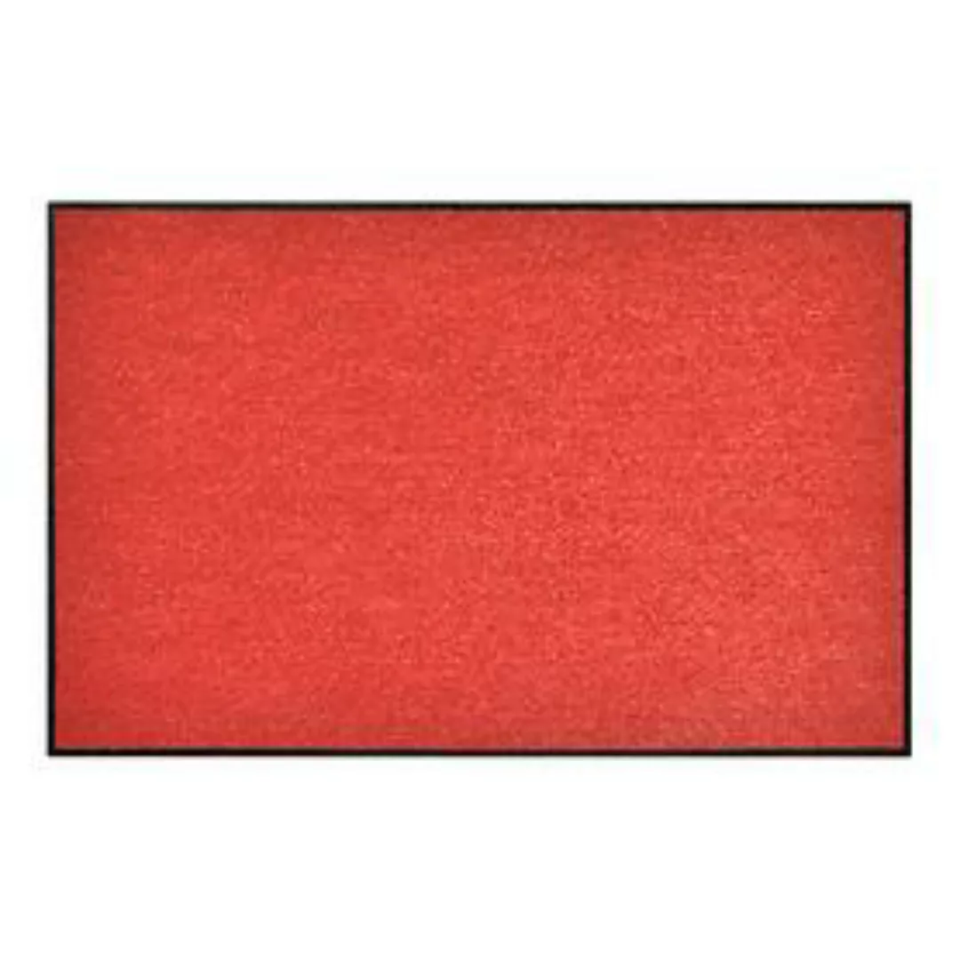 Fußmatte waschbar, rot, 60 x 85 cm günstig online kaufen