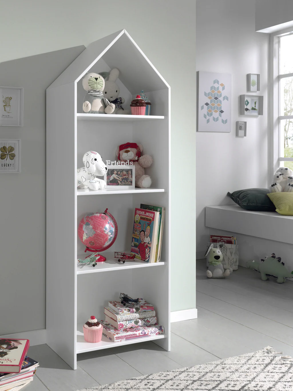 Vipack Kinderregal "Casami, Regalschrank mit 3 Böden und viel Stauraum", (B günstig online kaufen
