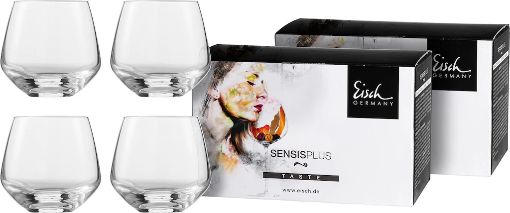 Eisch Whiskyglas »Sky SensisPlus«, (Set, 4 tlg.), bleifrei, 390 ml, 4-teili günstig online kaufen