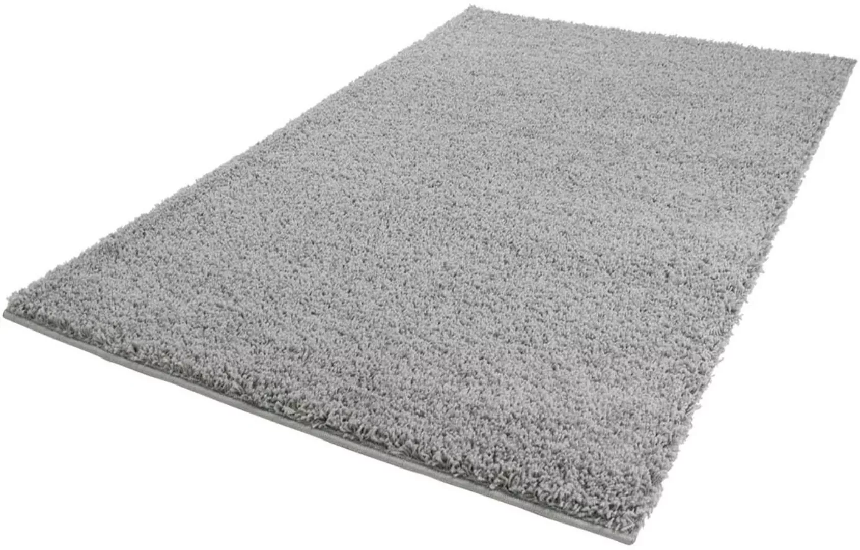 Carpet City Hochflor-Teppich »Shaggi uni 500«, rechteckig, 30 mm Höhe, Shag günstig online kaufen