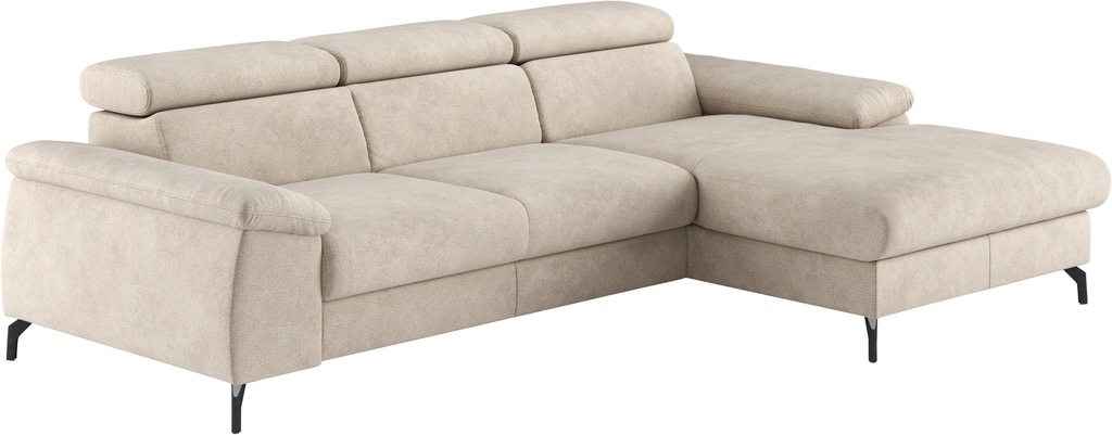 COTTA Ecksofa "Kitty L-Form", Modern, L-Form, Bodenfreiheit 12,5 cm günstig online kaufen