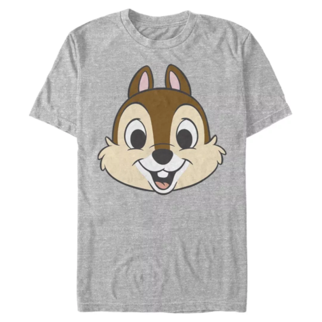 Disney Classics - Micky Maus - Chip Big Face - Männer T-Shirt günstig online kaufen