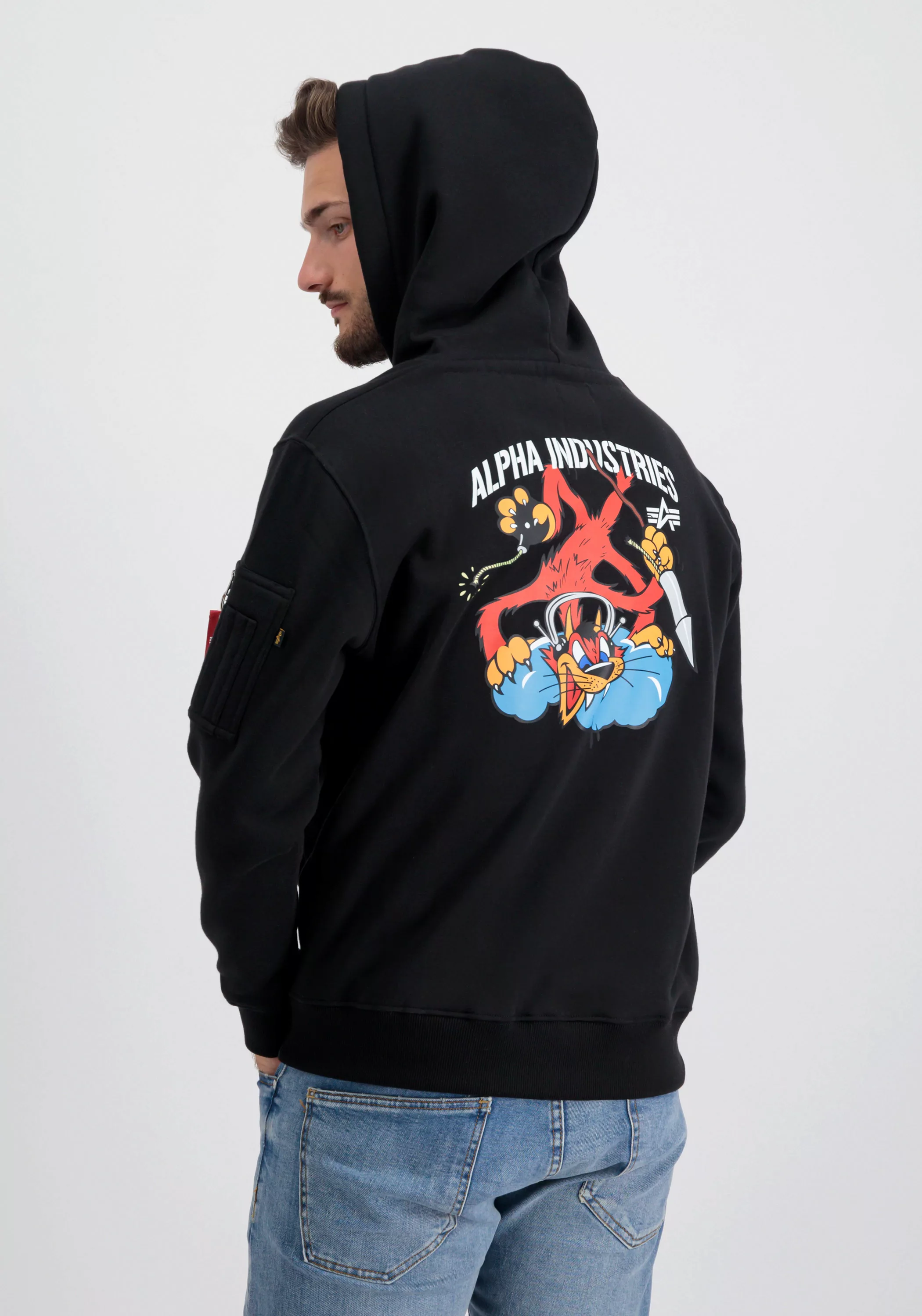 Alpha Industries Hoodie "Alpha Industries Men - Hoodies Fighter Squadron Ho günstig online kaufen