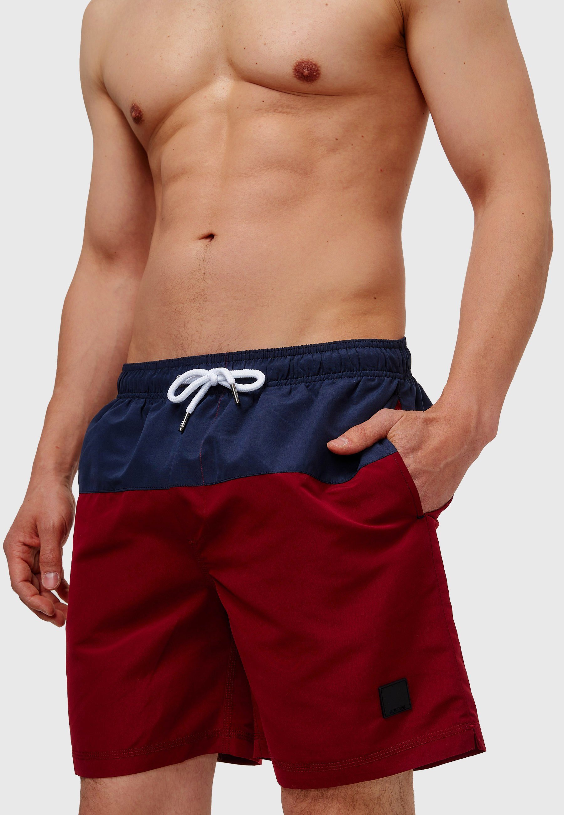 Indicode Badeshorts Pruitt elastischer Bund mit günstig online kaufen