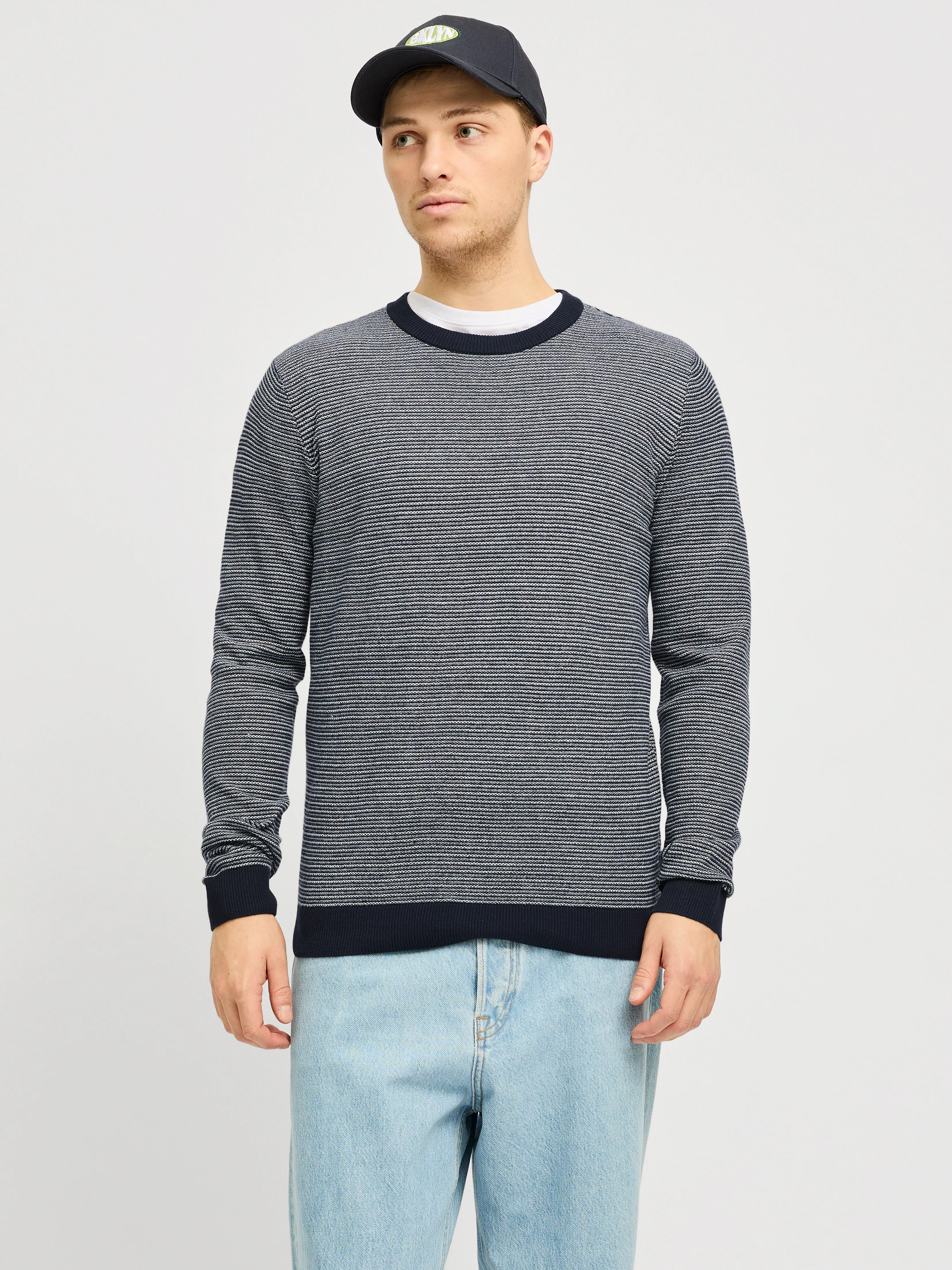 Jack & Jones Strickpullover JJBRADY KNIT CREW NECK günstig online kaufen