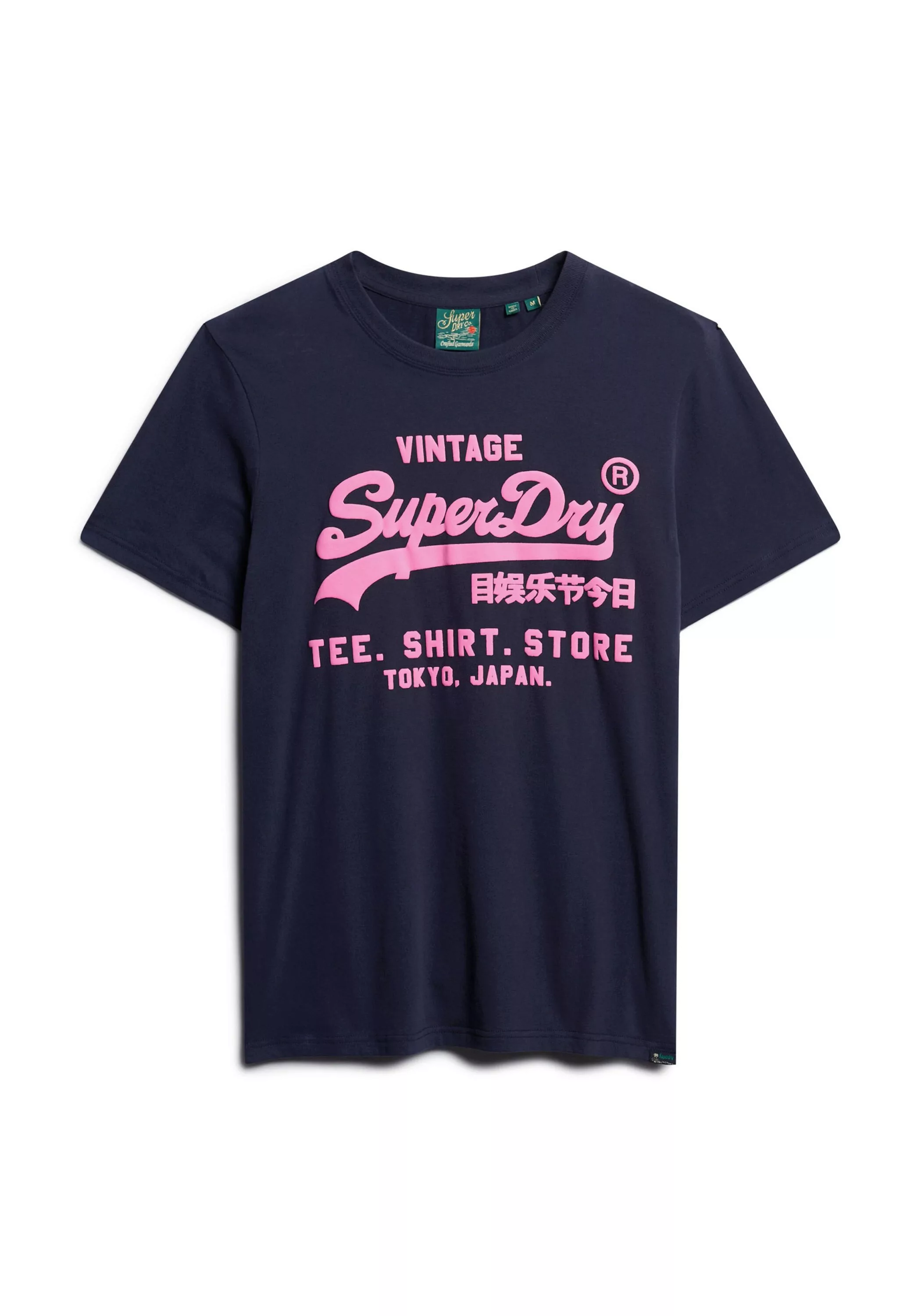 Superdry T-Shirt "T-Shirt Neon Vintage Logo Tee 1er Pack" günstig online kaufen