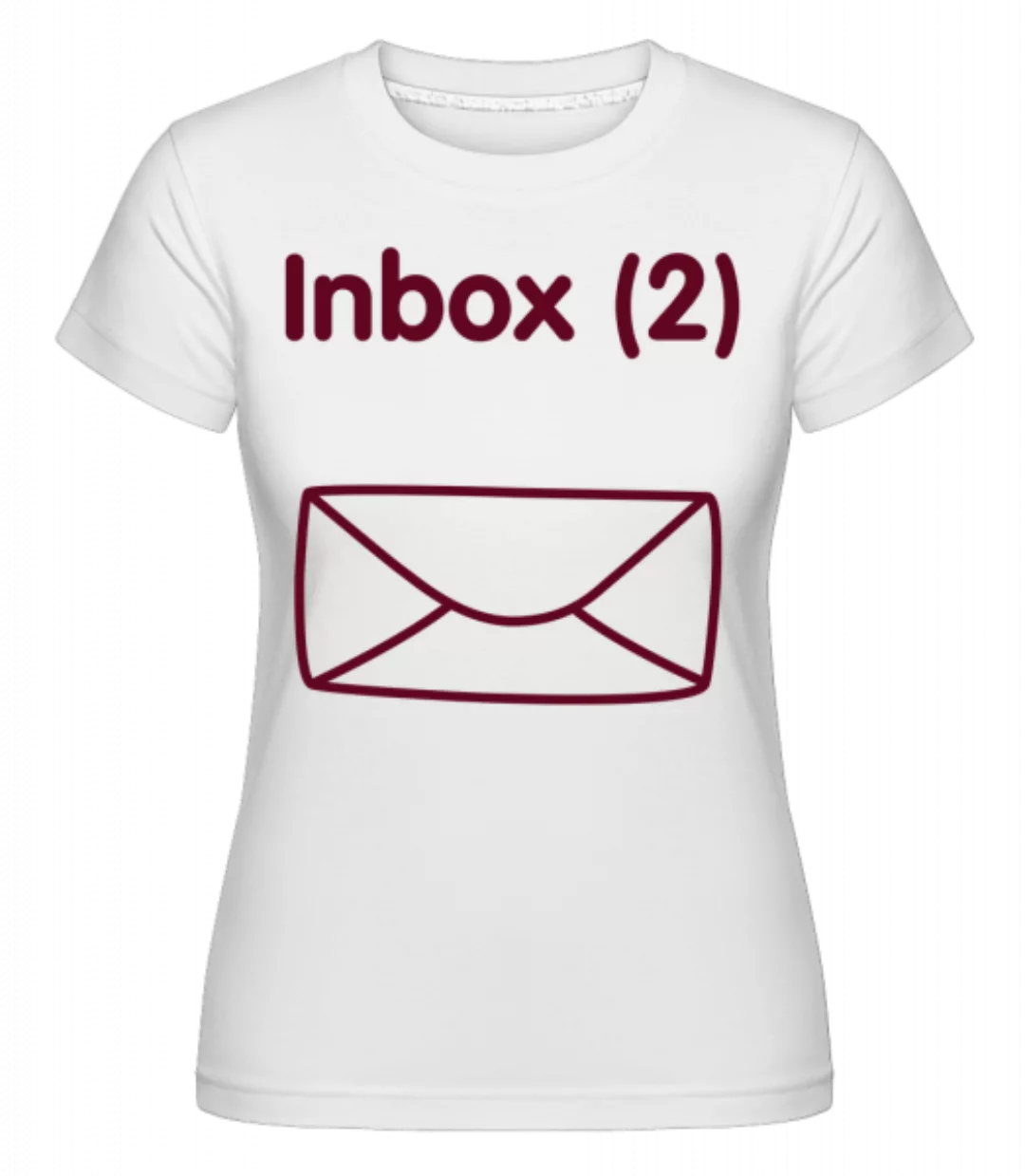 Inbox(2) - Zwillinge Ankündigung · Shirtinator Frauen T-Shirt günstig online kaufen