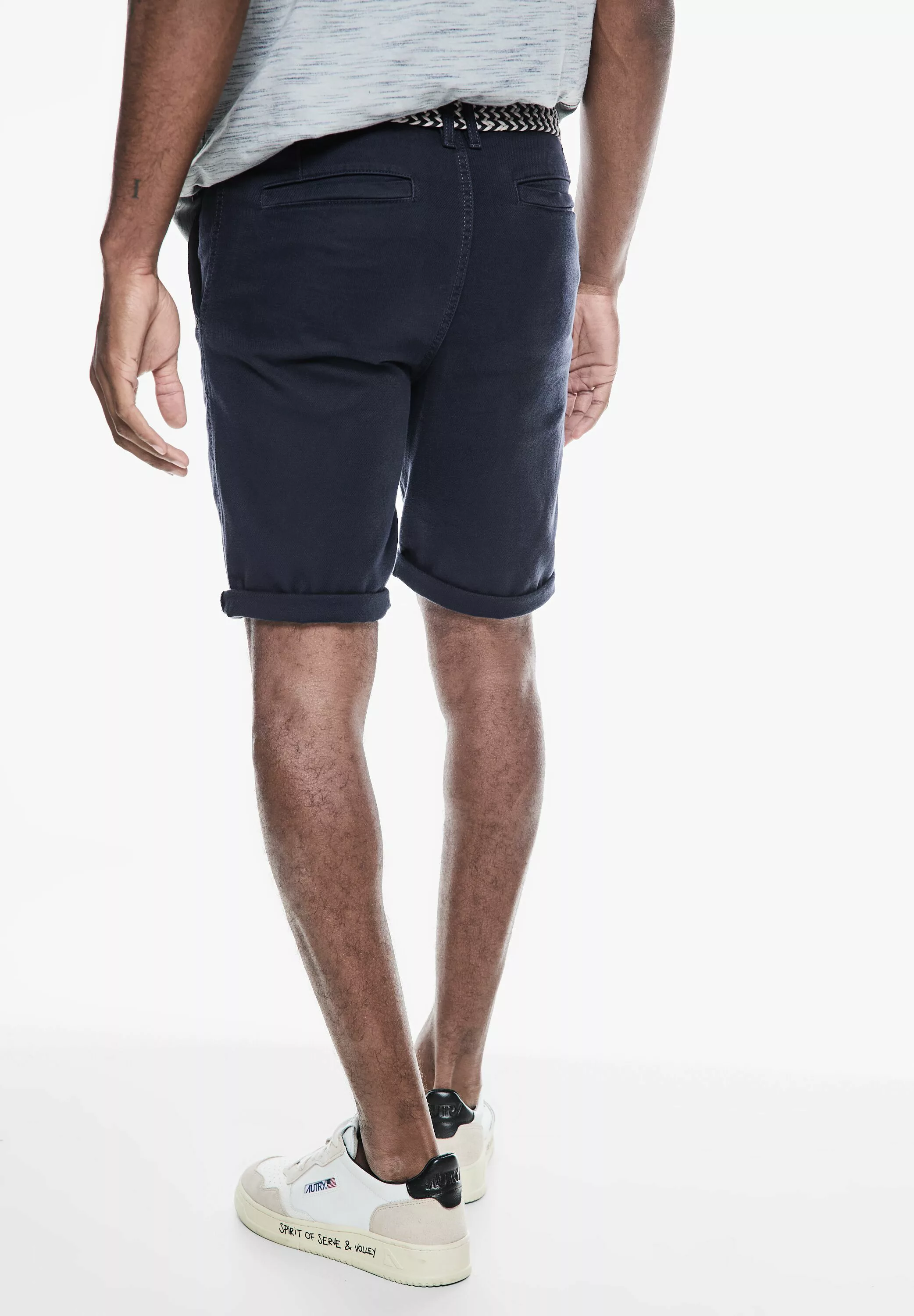 STREET ONE MEN Chinohose, softer Materialmix günstig online kaufen