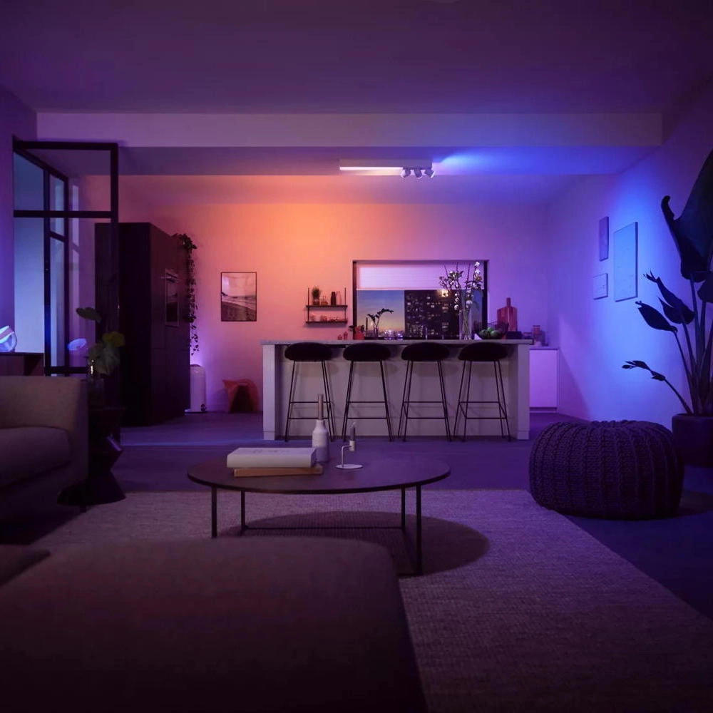 Philips Hue Bluetooth White & Color Ambiance Deckenleuchte Centris in Weiß günstig online kaufen