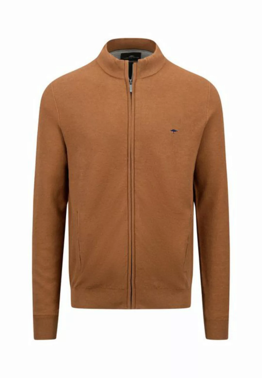 FYNCH-HATTON Strickpullover Cardigan-Zip, Structure hazel günstig online kaufen