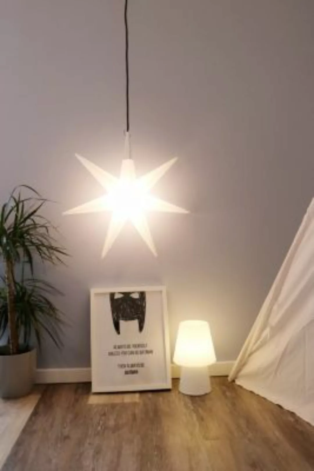 8 seasons design Shining Glory Star (LED) Gartenleuchte weiß günstig online kaufen
