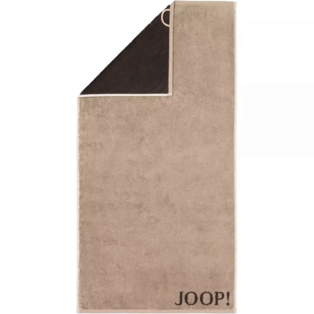 JOOP! Handtücher Classic Doubleface 1600 - Farbe: mocca - 39 - Handtuch 50x günstig online kaufen
