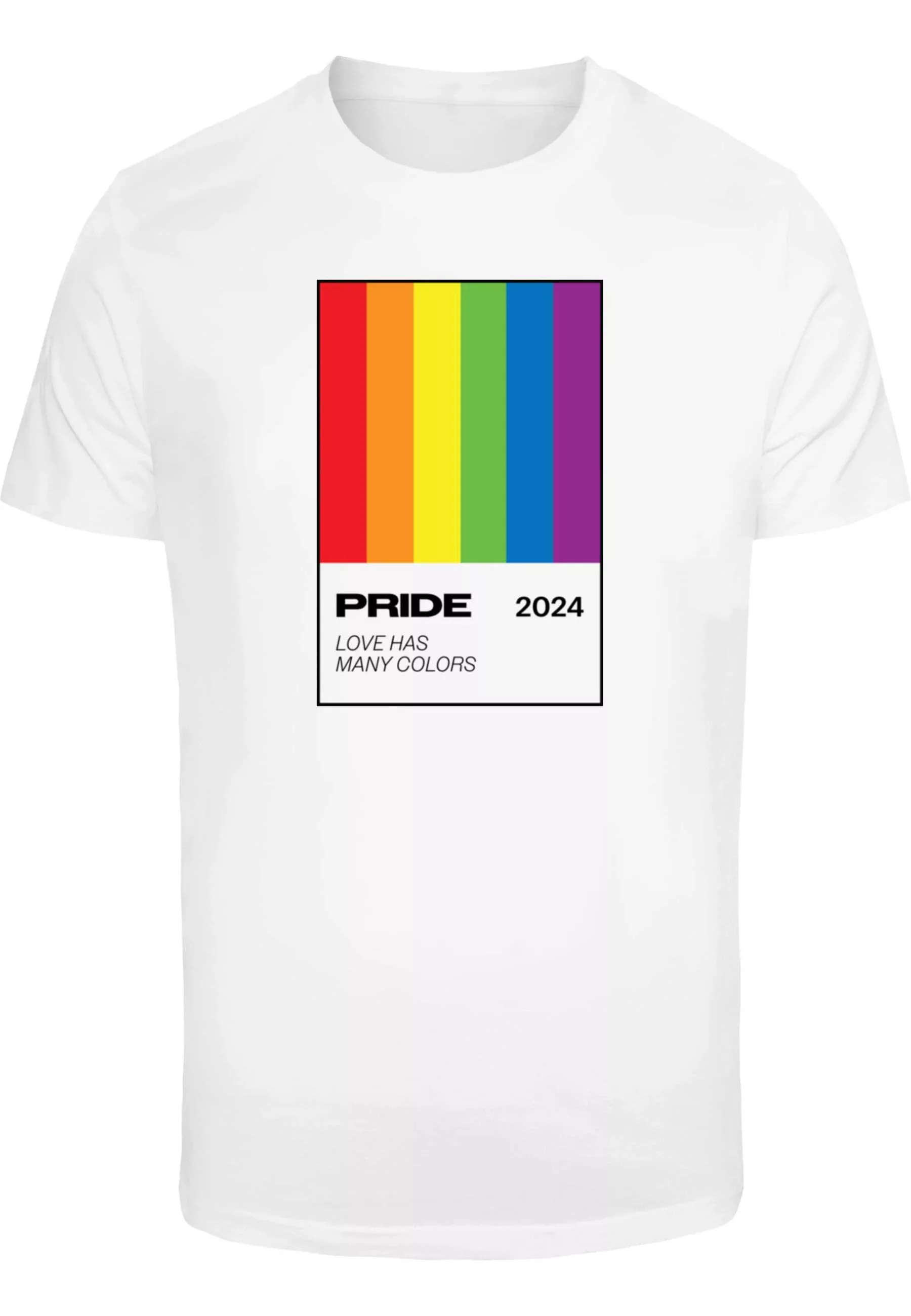 MisterTee T-Shirt "MisterTee Many Colors Pride Tee" günstig online kaufen