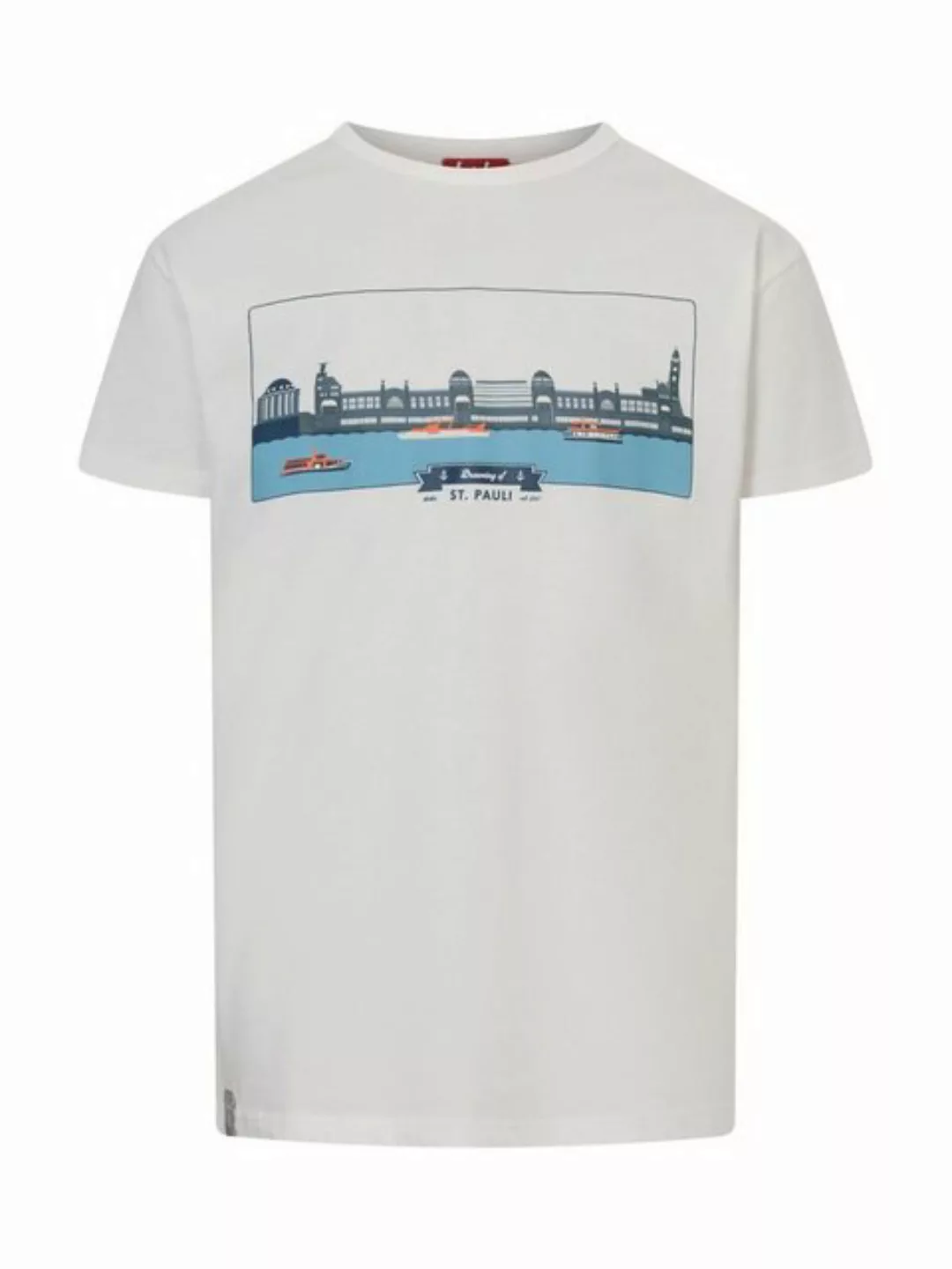 Derbe Print-Shirt Landungsbrücken (1-tlg) günstig online kaufen