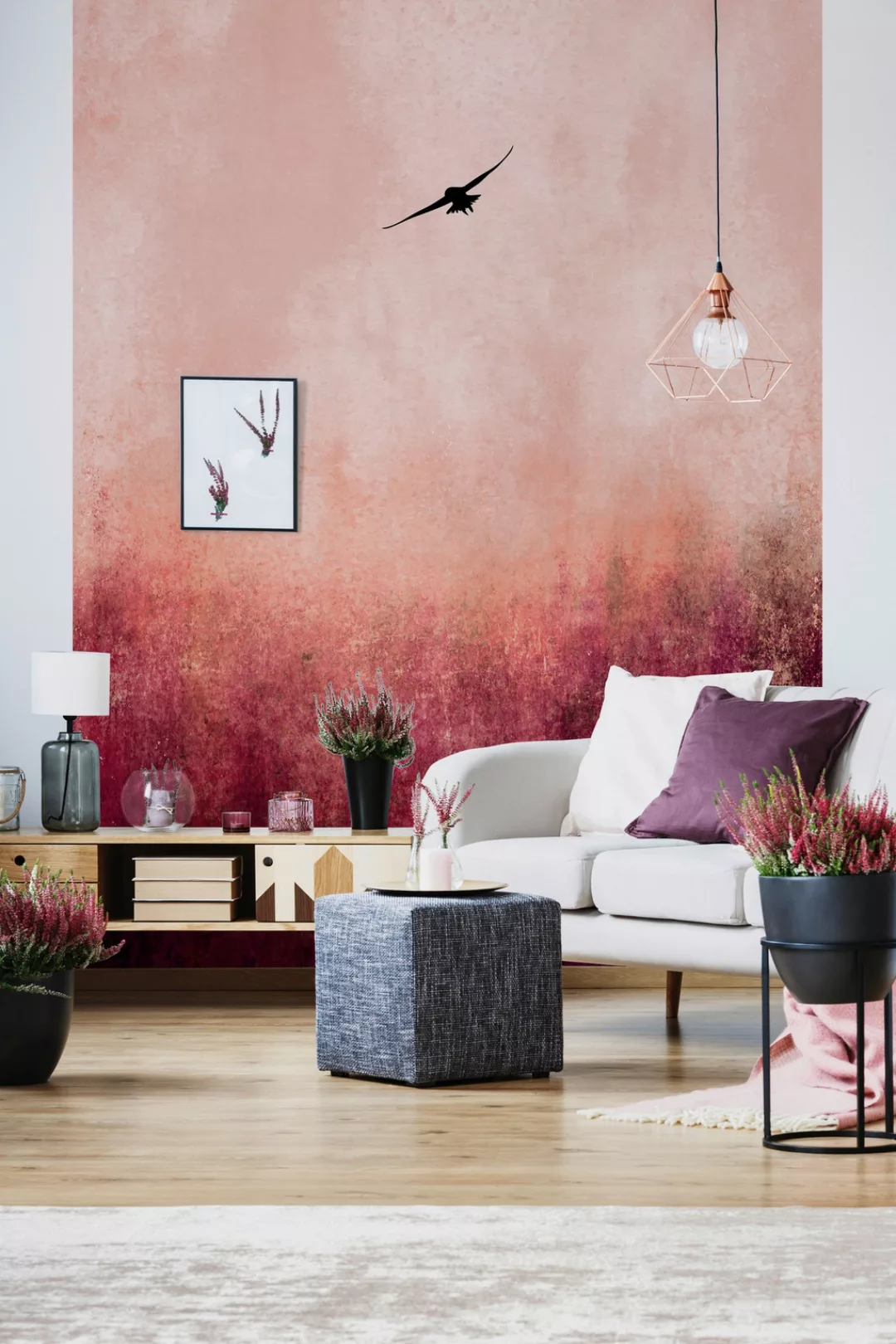 living walls Fototapete »ARTist Warm Sunset« günstig online kaufen