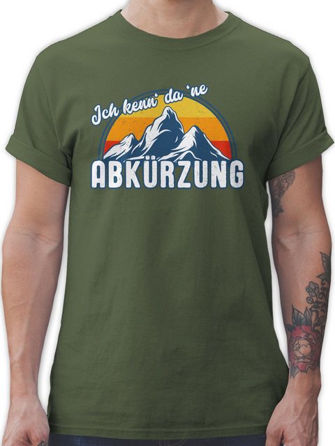 T-Shirt Ich kenn' da 'ne Abkürzung Retro Vintage - Sport Zubehör - Herren P günstig online kaufen