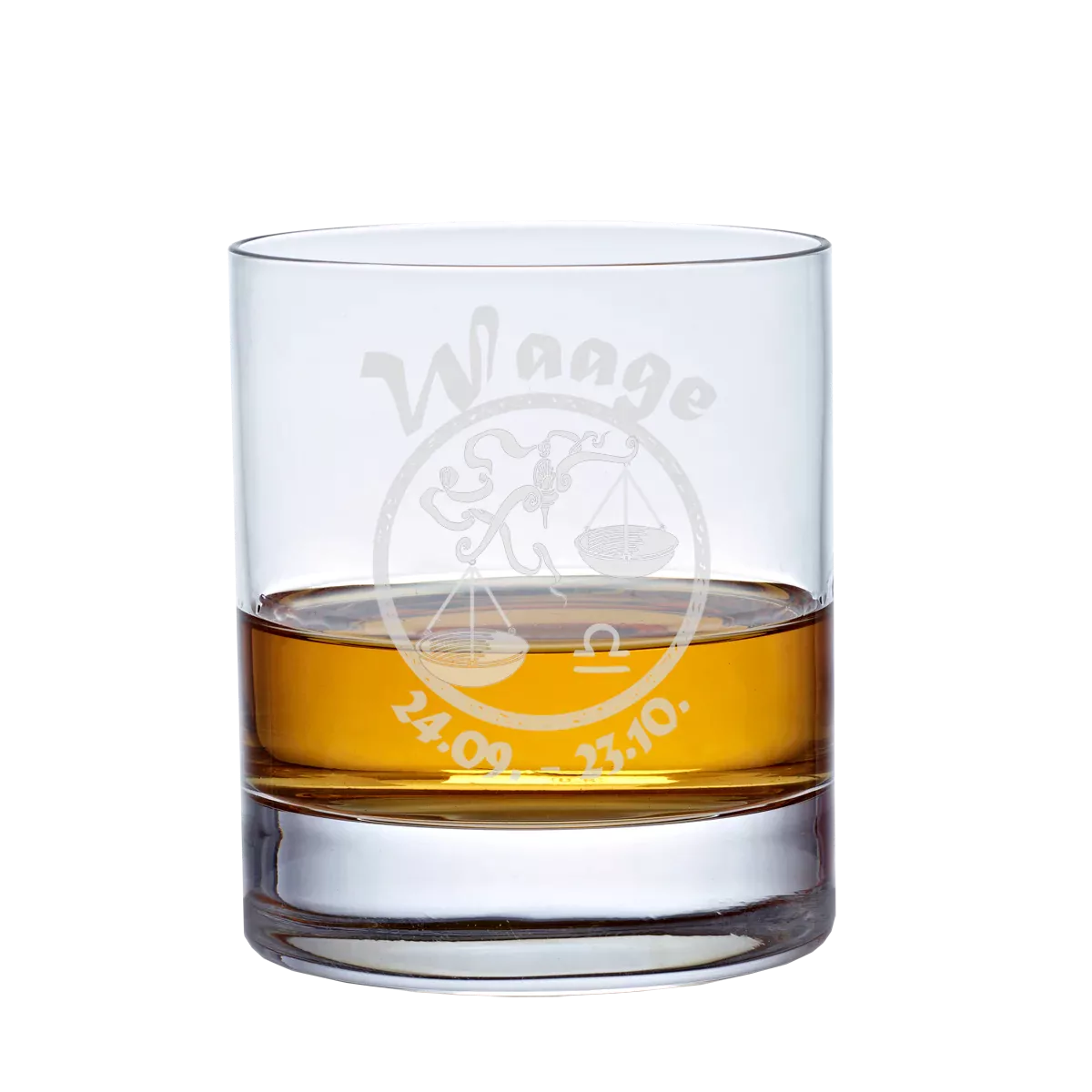 Whiskyglas (320ml) mit Sternzeichen Wassermann günstig online kaufen
