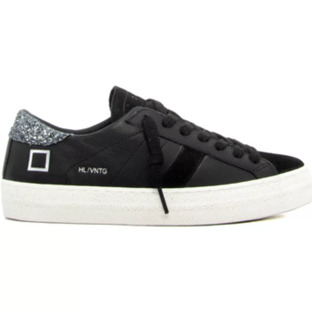 Date  Sneaker D.A.T.E. HL-VC-BK HILL LOW VINTAGE CALF BLACK günstig online kaufen