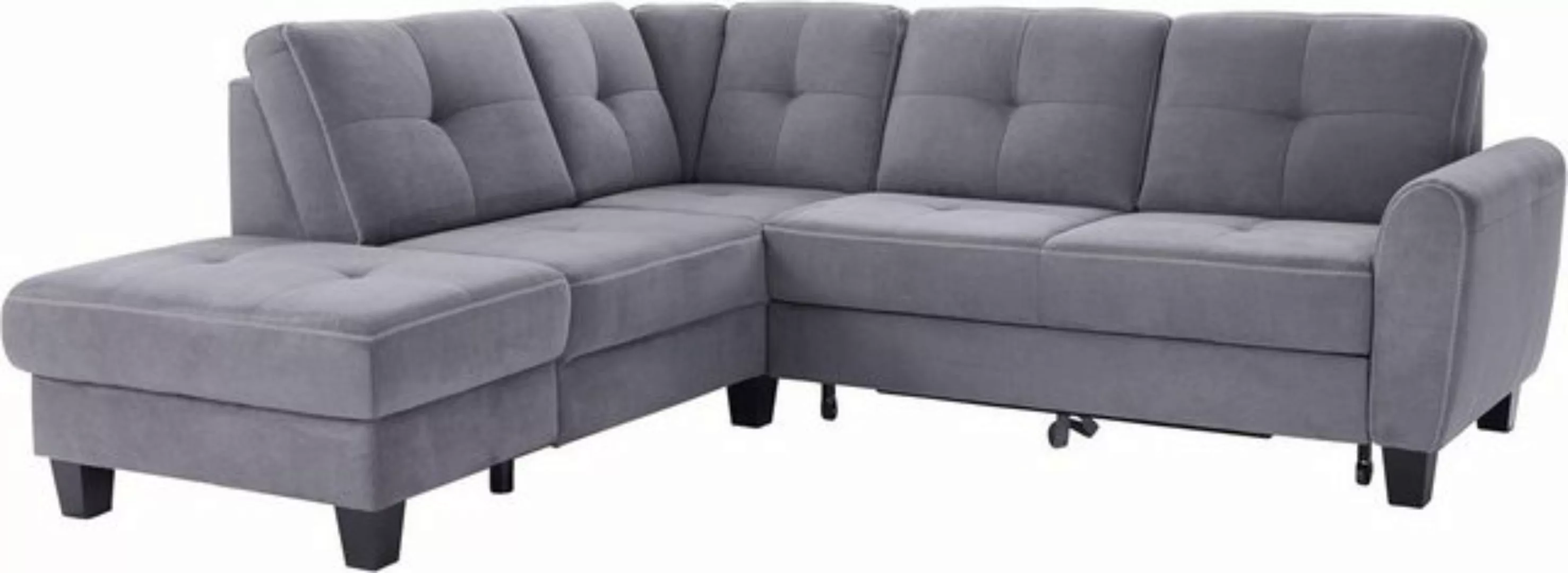 sit&more Ecksofa Varese L-Form, mit Federkern, wahlweise mit Bettfunktion u günstig online kaufen