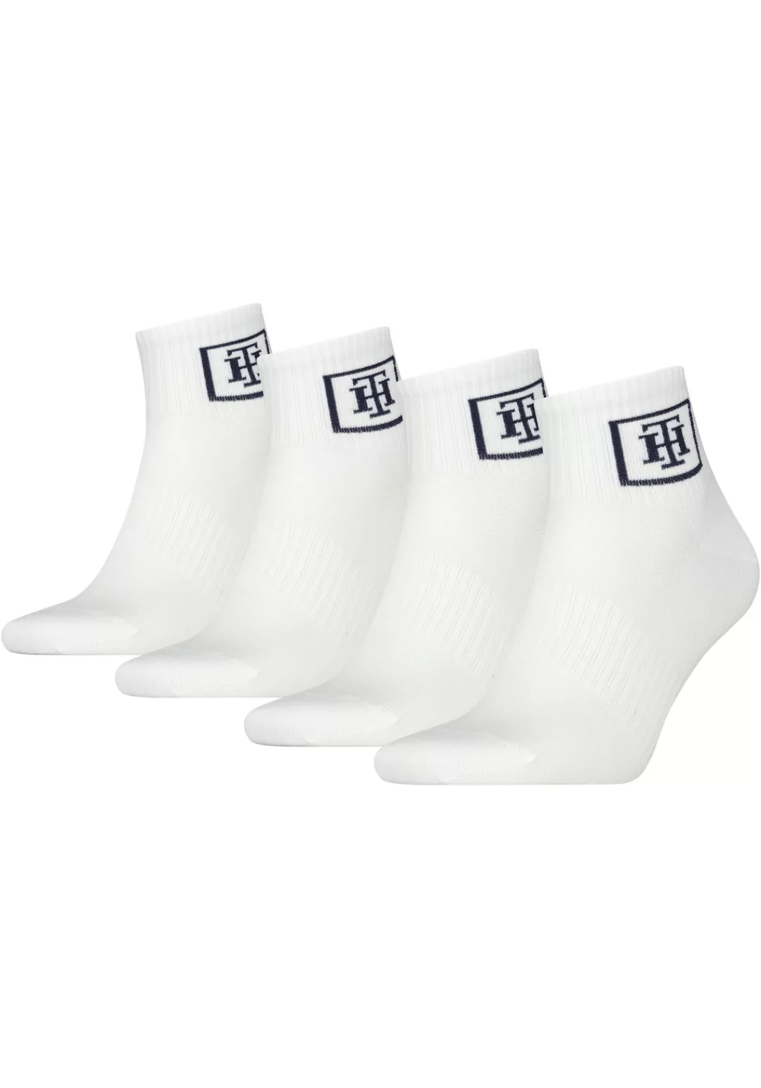 Tommy Hilfiger Kurzsocken, Quarter-Socks mit Mesh-Front für Atmungsaktivitä günstig online kaufen