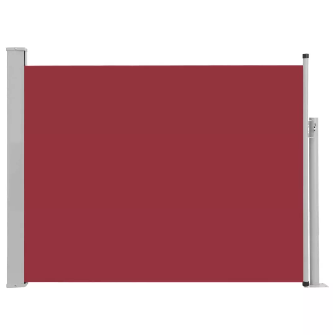 Ausziehbare Seitenmarkise 140×500 Cm Rot günstig online kaufen