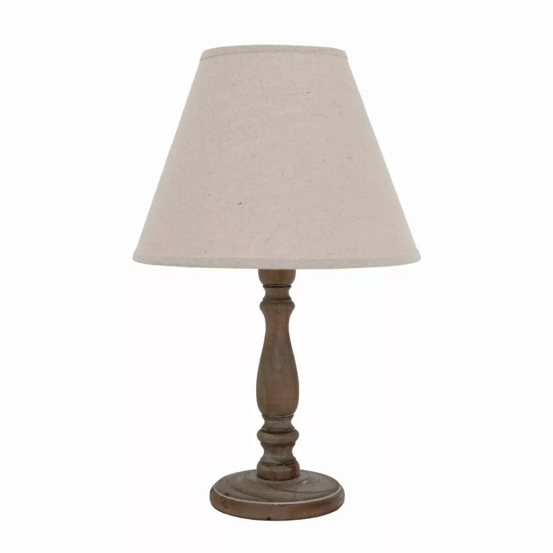 Grafelstein Tischleuchte Tischlampe FARMY braun rustikal günstig online kaufen
