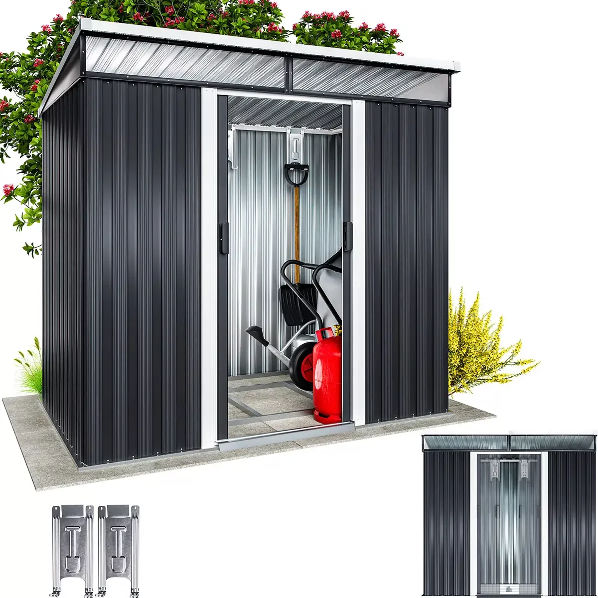Gardebruk Gerätehaus, BxT: 122x196 cm, L günstig online kaufen