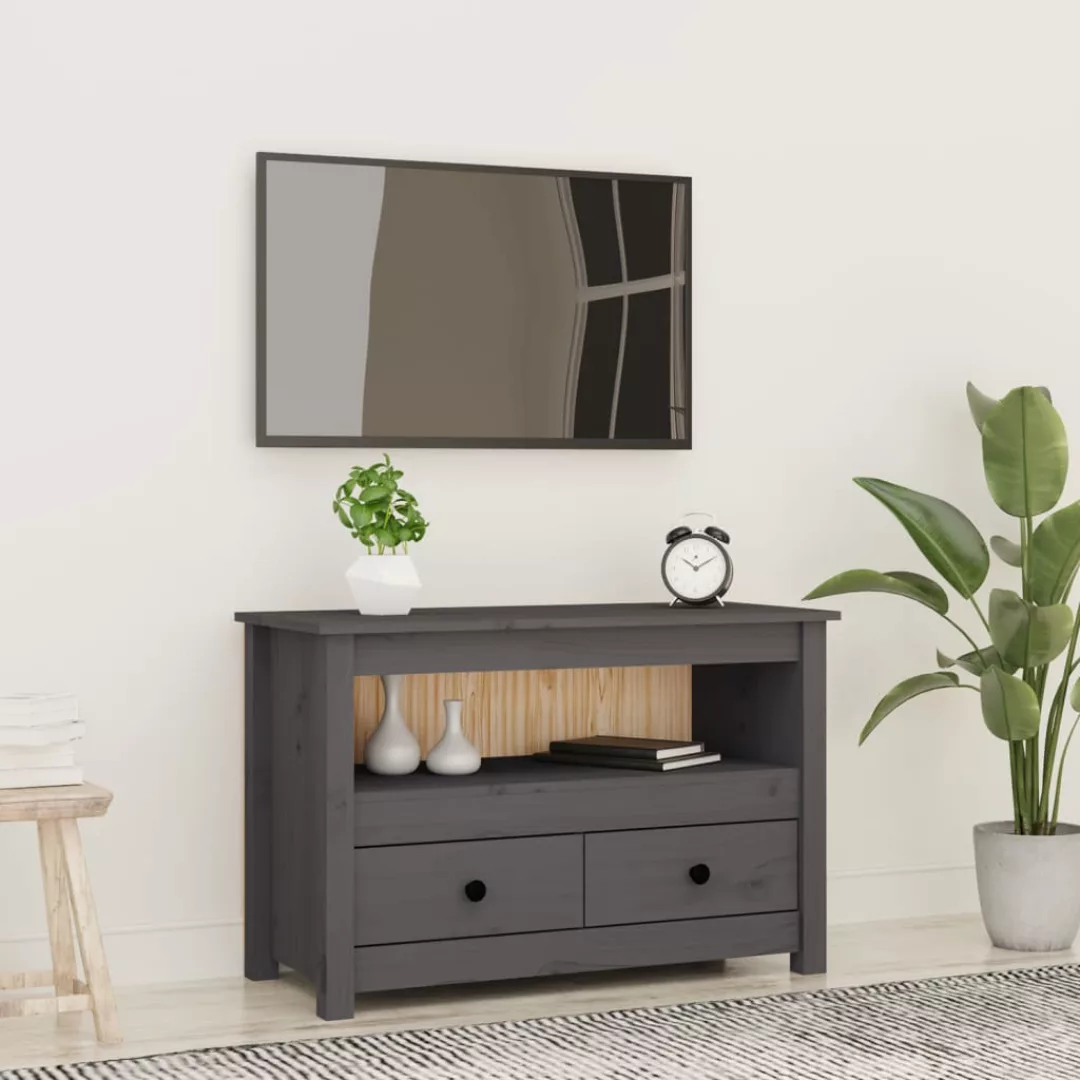 vidaXL TV-Schrank TV-Schrank Grau 79x35x52 cm günstig online kaufen