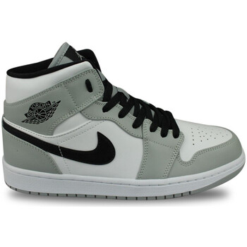 Nike  Sneaker Air Jordan 1 Mid Light Smoke Grey Gris günstig online kaufen