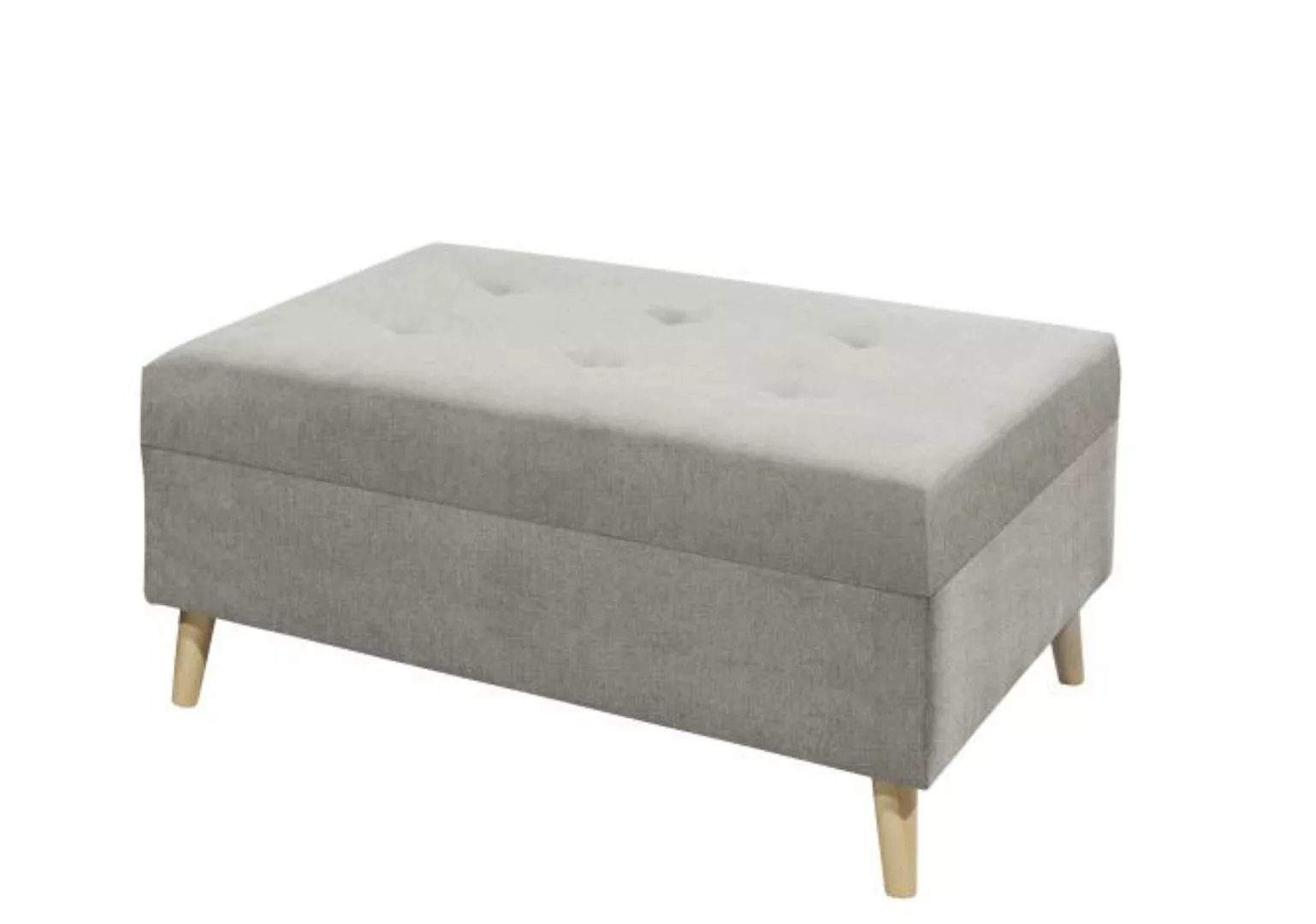 Hocker CALANDA von BlackRedWhite Taupe günstig online kaufen