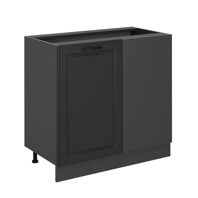 Vicco Eckunterschrank R-Line, Anthrazit Landhaus/Anthrazit, 86 cm ohne Arbe günstig online kaufen