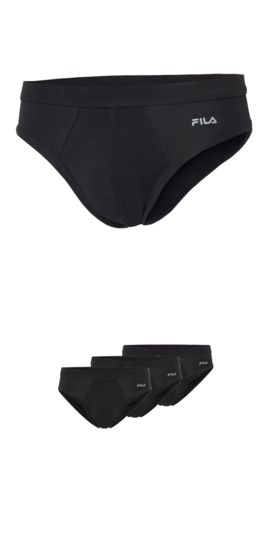 Fila Slip "MAN BRIEF", (3er Pack), mit flach verarbeiteten Nähten günstig online kaufen