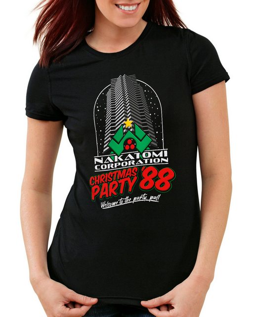 style3 T-Shirt Nakatomi bruce willis stirb langsam sweater weihnachten pull günstig online kaufen