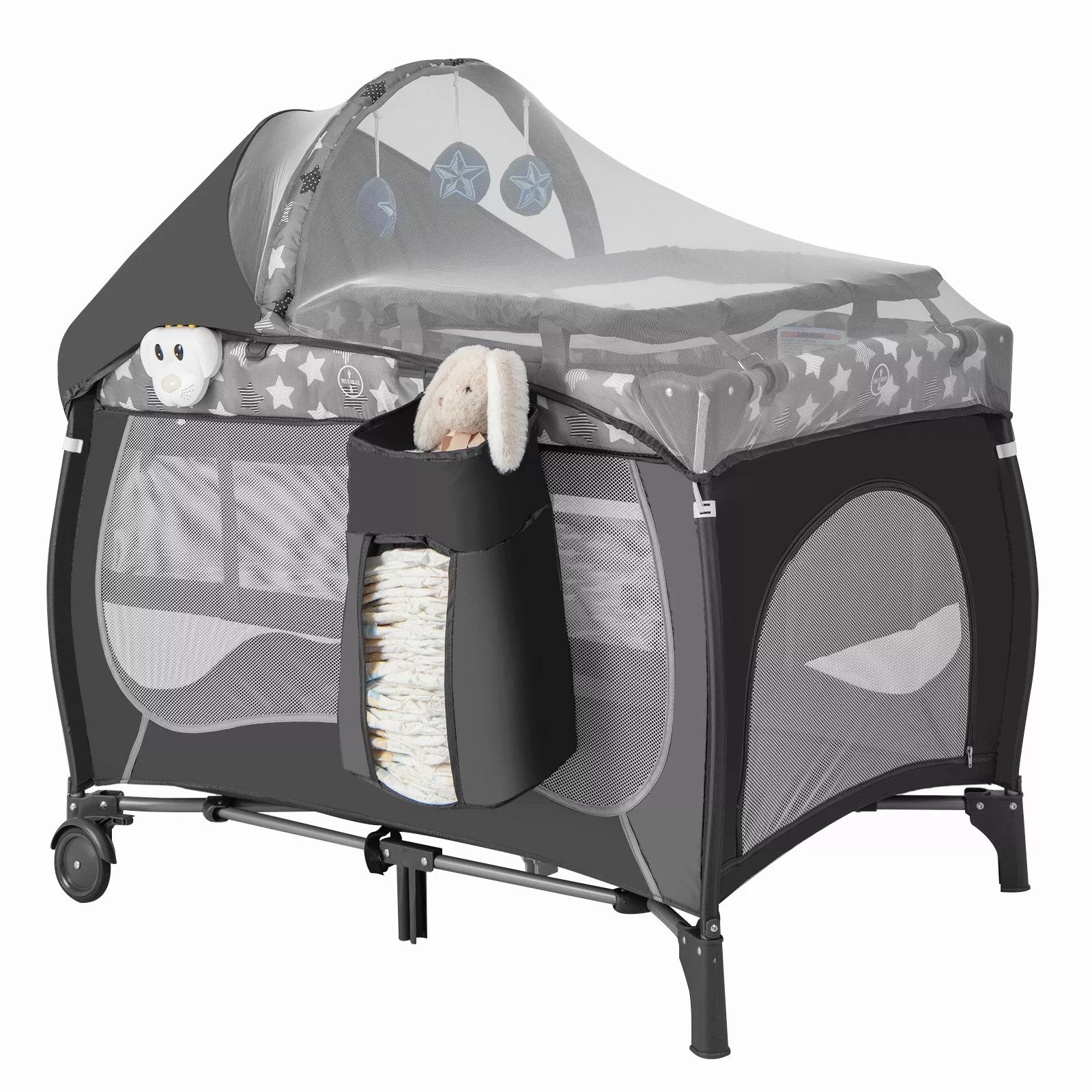 COSTWAY Reisebett 5 in 1 Beistellbett günstig online kaufen