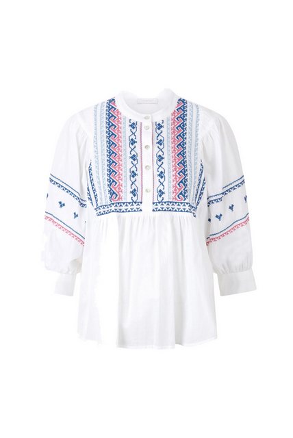 Rich & Royal Klassische Bluse blouse with embroidery organic günstig online kaufen