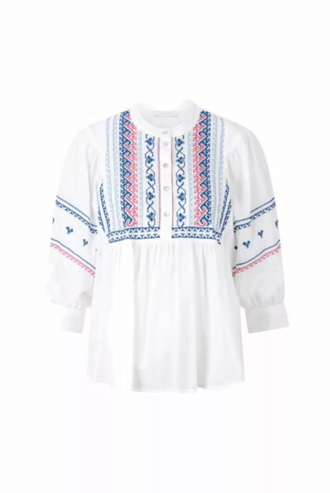 Rich & Royal Klassische Bluse blouse with embroidery organic günstig online kaufen