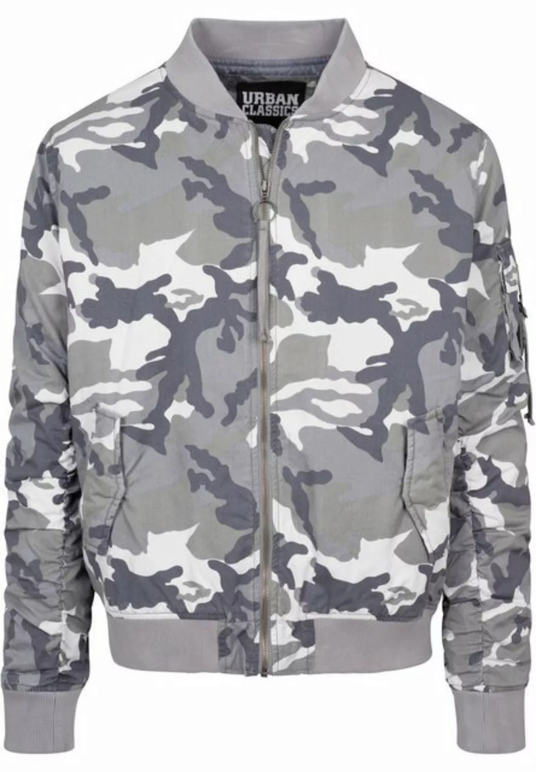 URBAN CLASSICS Bomberjacke Urban Classics Herren Vintage Camo Cotton Bomber günstig online kaufen