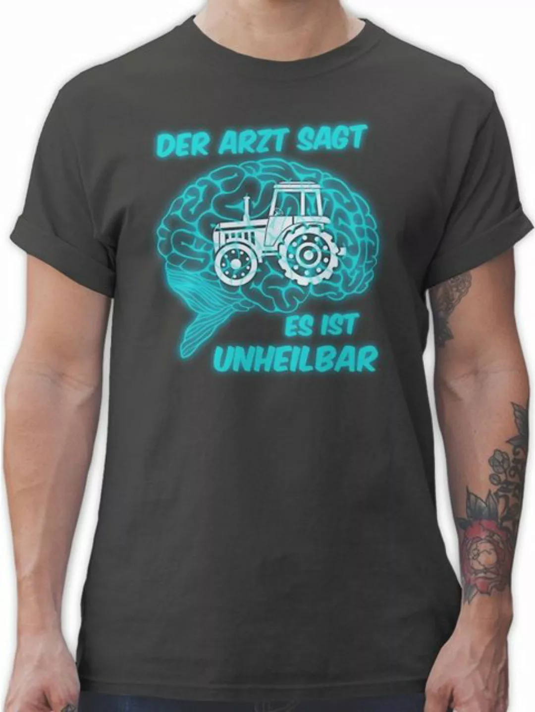 Shirtracer T-Shirt Der Arzt sagt es is unheilbar Traktor Traktor günstig online kaufen