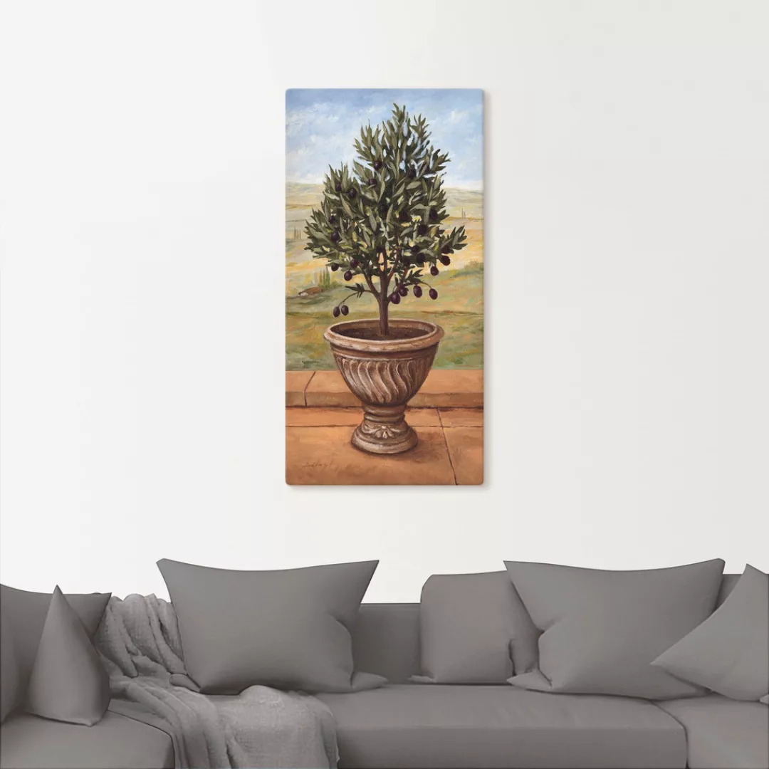 Artland Wandbild "Olivenbaum", Pflanzen, (1 St.) günstig online kaufen
