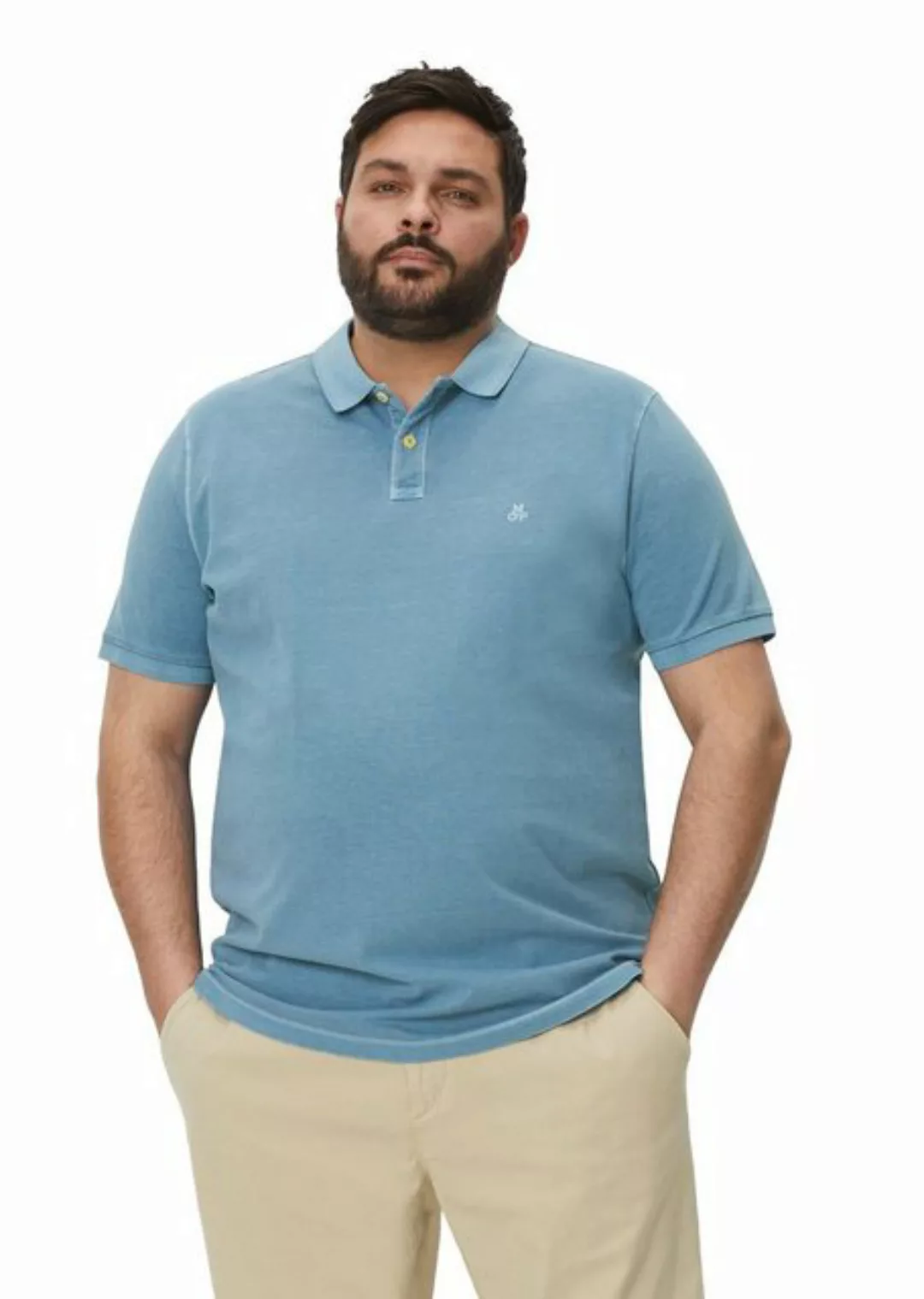 Marc O'Polo Poloshirt aus Bio-Baumwolle günstig online kaufen