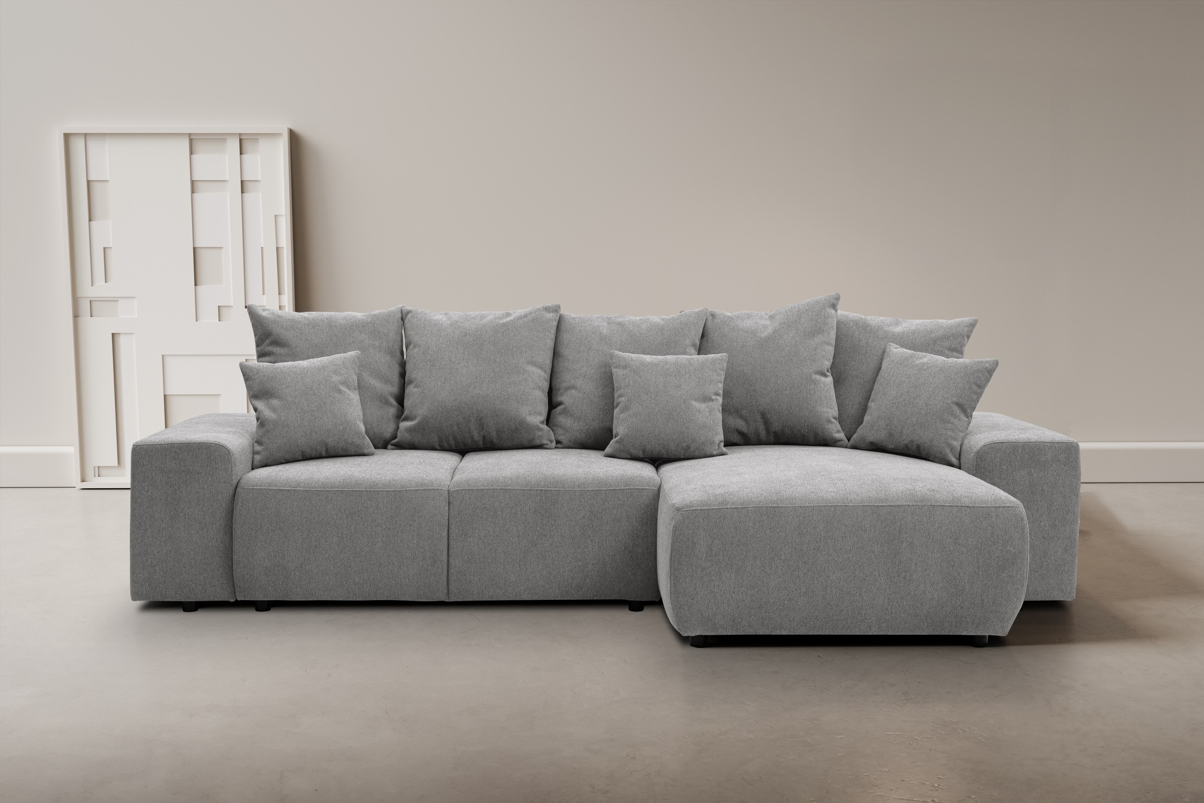 WERK2 Ecksofa "Riwa, modernes Sofa zum Kuscheln und Entspannen, Breite 300c günstig online kaufen
