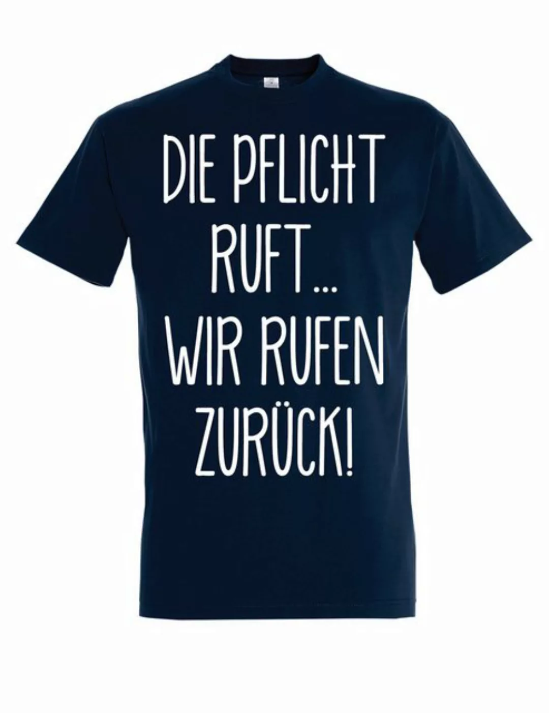 Youth Designz Print-Shirt Herren T-Shirt "Die Pflicht ruft" Fun-Print lusti günstig online kaufen