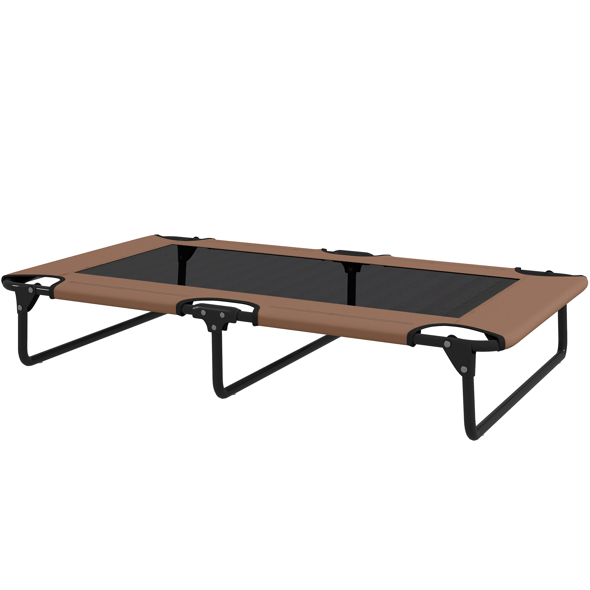 PawHut Erhöhtes Hundebett klappbar Haustierbett, Outdoor Hundeliege mit Net günstig online kaufen