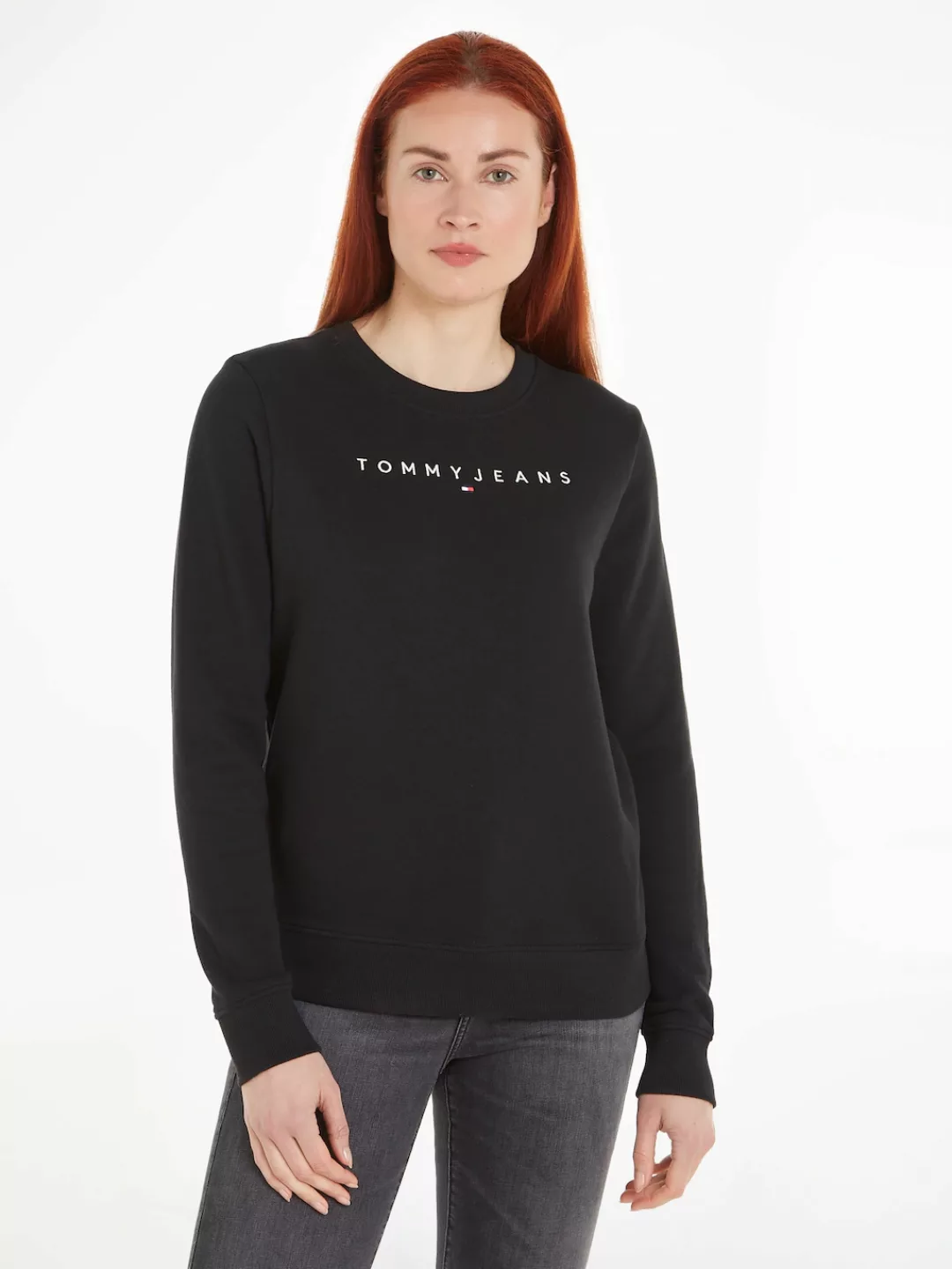 Tommy Jeans Sweatshirt TJW REG LINEAR CREW EXT mit Logoschriftzug günstig online kaufen