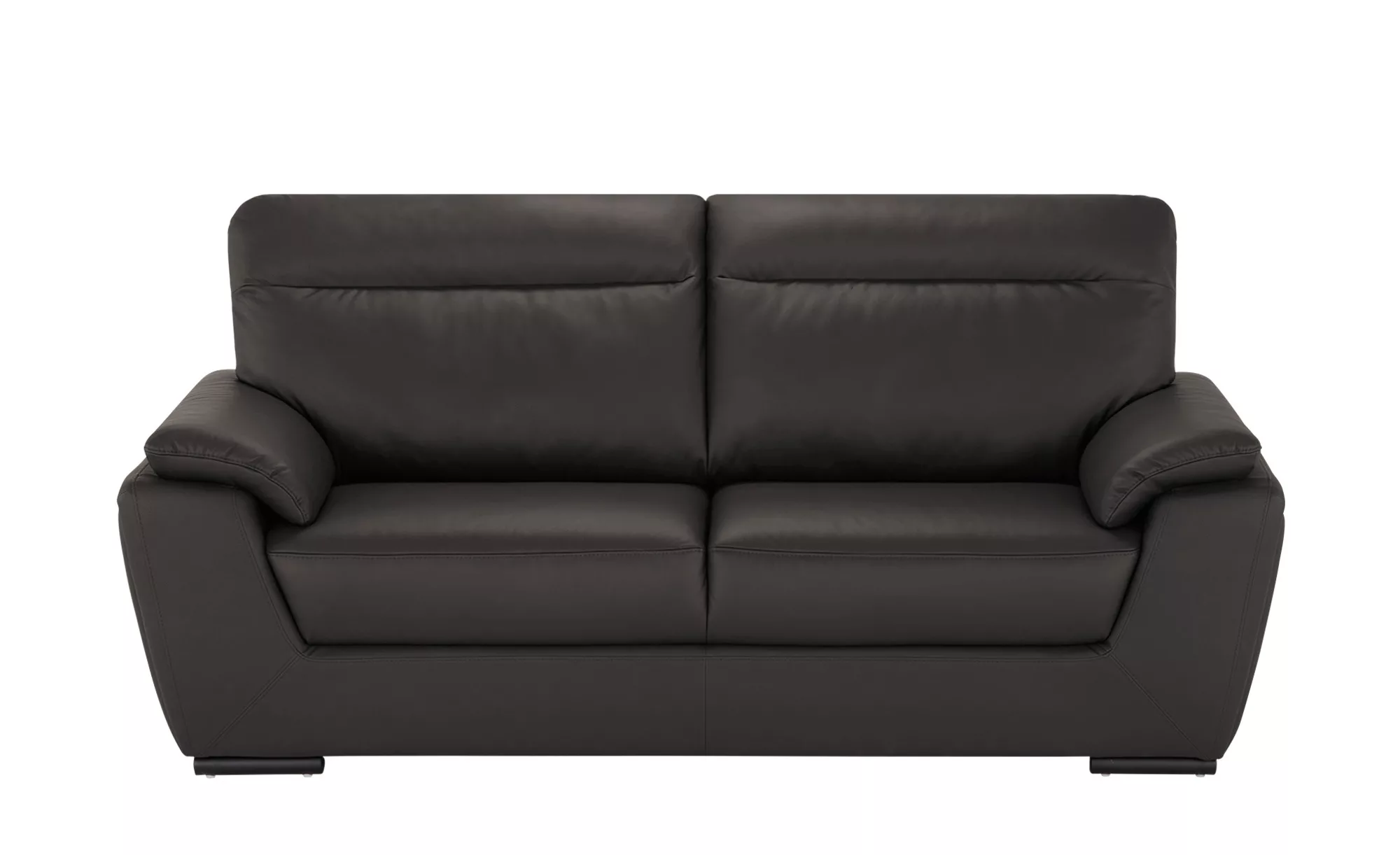 Sofa  aus Leder Brandy II ¦ braun ¦ Maße (cm): B: 224 H: 95 T: 100 Polsterm günstig online kaufen