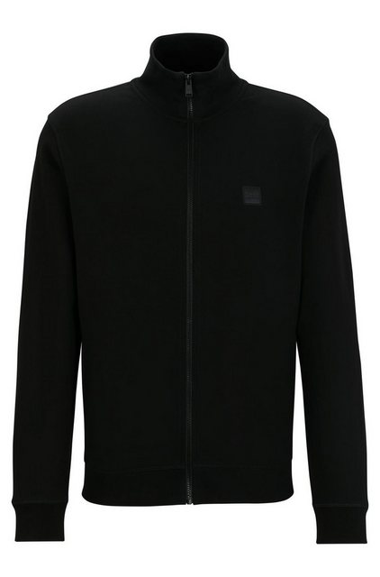 BOSS ORANGE Sweatjacke Zestart 10234591 02, Black günstig online kaufen