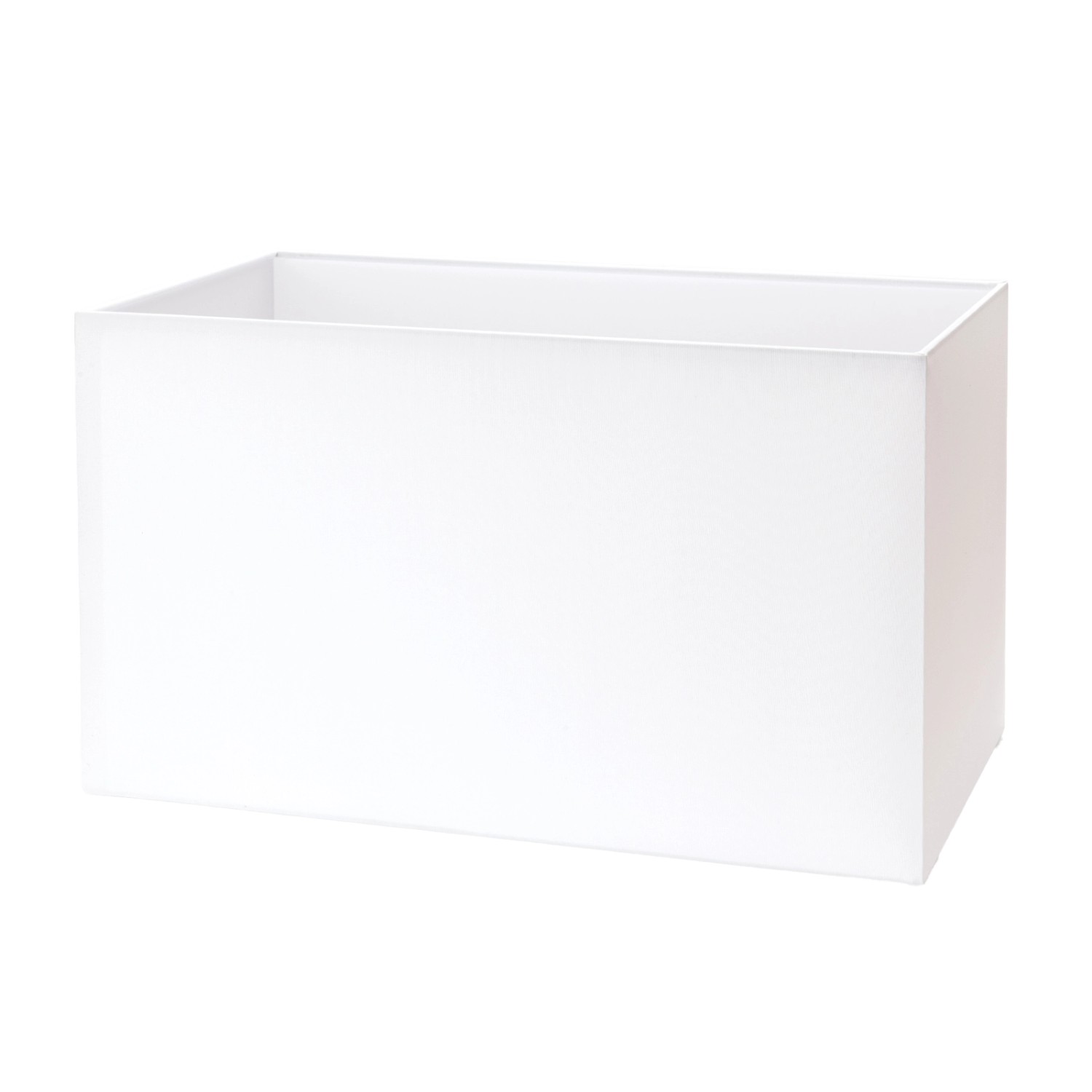 Orion Lightstyle Lampenschirm Rechteckig 40 x 22 x 23 cm Weiß günstig online kaufen